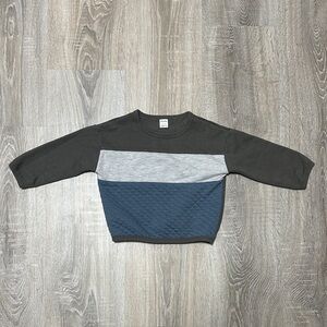 Kids' Charcoal and Gray Sweatshirt